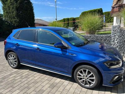 Blau Gebraucht 2021 VW Polo Highline Limousine | 14.700 € (Guter Preis)