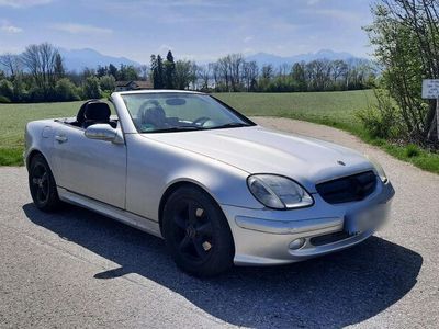 gebraucht Mercedes SLK230 Kompressor 6-Gang Klima Leder MOPF 2002