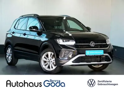 Gebraucht VW T-Cross Goal 116 PS (85 kW) 2025 Deep black perleffekt (metallic) SUV