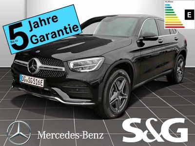 gebraucht Mercedes GLC300e 4M Coupé AMG MBUX+LED+AHK+360°+Distro