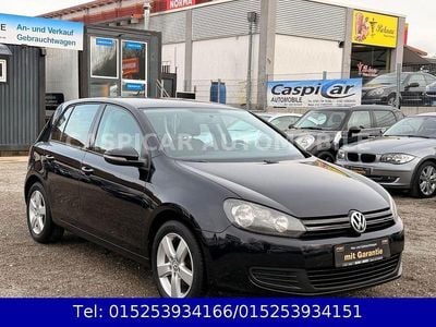 Gebraucht VW Golf VI Comfortline 105 PS (77 kW) 2010 Schwarz Kleinwagen
