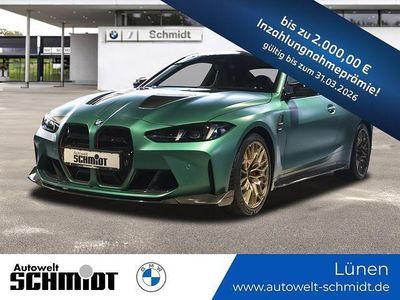 Neu BMW M4 Shadowline 551 PS (405 kW) 2025 (grün)  frozen isle of man green wie p92 Coupé