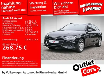 Gebraucht Audi A4 204 PS (150 kW) 2023 Schwarz Kombi