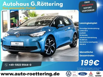 Neu VW ID.3 Pure 125 kW (170 PS) 2026 Blau Kleinwagen
