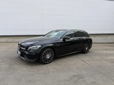 Gebraucht Mercedes C250 AMG line 204 PS (150 kW) 2015 Schwarz Kombi
