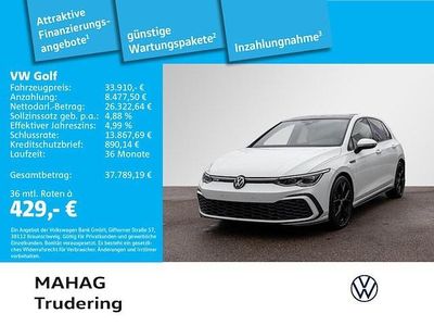 Gebraucht VW Golf VIII GTD 200 PS (147 kW) 2024 Weiß Limousine
