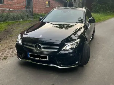 Gebraucht Mercedes C200 AMG line 184 PS (135 kW) 2015 Schwarz Kombi