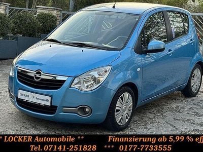 Usado Opel Agila Edition 94 HP (69 kW) 2012 Azul Citadino