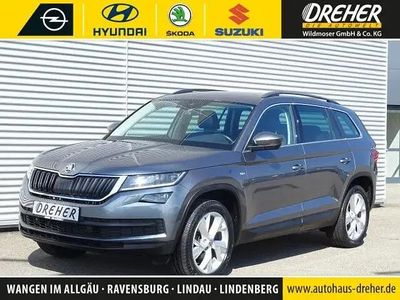 Gebraucht Skoda Kodiaq Soleil 150 PS (110 kW) 2019 Platinumgrau metallic SUV