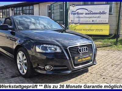 Gebraucht Audi A3 Cabriolet Sport 160 PS (117 kW) 2011 Schwarz Cabrio