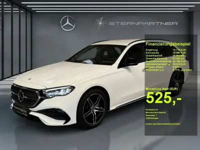 Second-hand Mercedes E220 AMG 197 CP (144 kW) 2025 Alb Break