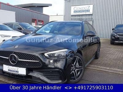 Gebraucht Mercedes C220 AMG line 200 PS (147 kW) 2023 Schwarz/baltic black Kombi