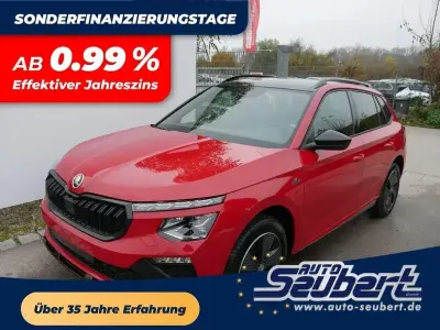 Nowe Skoda Kamiq Monte Carlo 150 KM (110 kW) 2025 Czerwony SUV