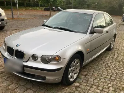 Gebraucht BMW 316 Compact 115 PS (84 kW) 2003 Silber Kleinwagen