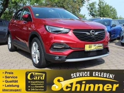 Gebraucht Opel Grandland X Ultimate 131 PS (96 kW) 2018 Bright red met (517c) SUV