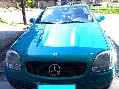 Usata Mercedes SLK230 193 CV (141 kW) 1997 Verde Cabrio