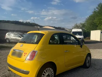 Gebraucht Fiat 500 69 PS (50 kW) 2009 Gelb Cabrio