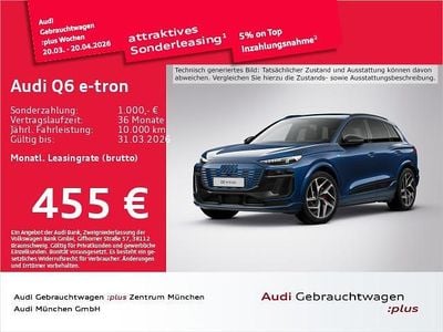 Gebraucht Audi Q6 e-tron Edition .1 185 kW (252 PS) 2025 Blau SUV