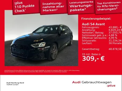 Brugt Audi S4 Ambiente 341 HK (250 kW) 2023 Sort Stationcar