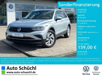 Gebraucht VW Tiguan Active 131 PS (96 kW) 2023 Reflexsilber metallic SUV