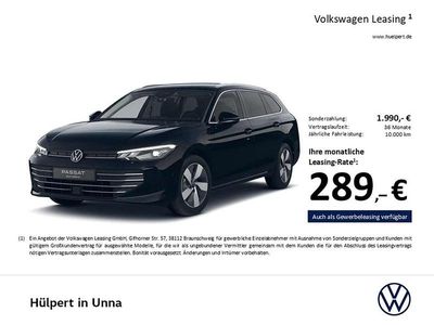 Gebraucht VW Passat Business 204 PS (150 kW) 2025 Grenadillschwarz metallic Kombi