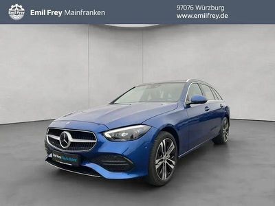 Blau Gebraucht 2023 Mercedes C300e Avantgarde Kombi | 37.250 € (Guter Preis)