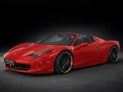 Gebraucht Ferrari 458 570 PS (419 kW) 2012 Rosso corsa Cabrio