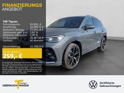 Neu VW Tiguan R-line 150 PS (110 kW) 2026 Grau SUV