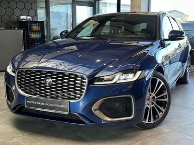Gebraucht Jaguar XF Sportbrake SE 204 PS (150 kW) 2022 Bluefire blue Kombi