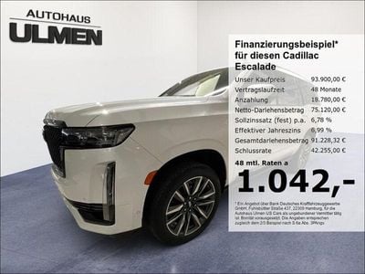 Gebraucht Cadillac Escalade 426 PS (313 kW) 2022 Weiss SUV