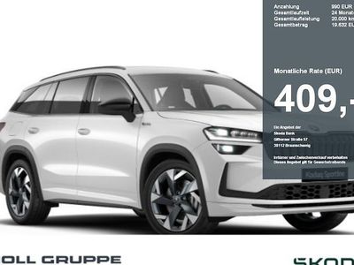Neu Skoda Kodiaq SportLine 204 PS (150 kW) 2026 Moonweiß perleffekt SUV
