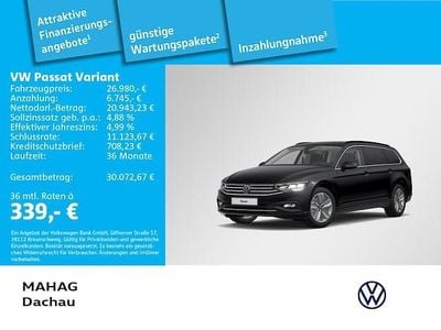 Gebraucht VW Passat Business 200 PS (147 kW) 2022 Schwarz Kombi