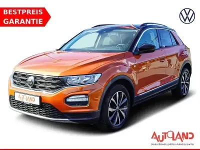 Second-hand VW T-Roc Style 150 CP (110 kW) 2019 Portocaliu SUV