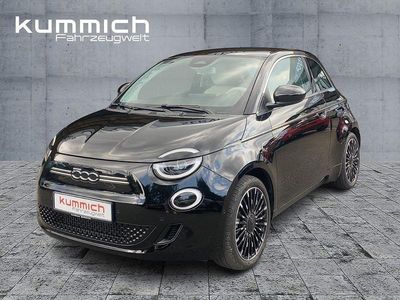 Schwarz Gebraucht 2021 Fiat 500e La Prima Kleinwagen | 20.490 € (Teuer)