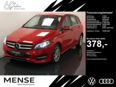 Używany Mercedes B250 Style 211 KM (155 kW) 2017 Czerwony Minivan