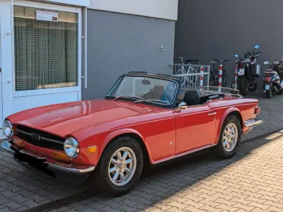 Gebraucht Triumph TR6 80 PS (58 kW) 1972 Rot Cabrio
