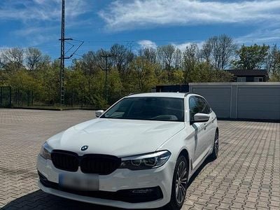 Usata BMW 520 Sport Line 190 CV (139 kW) 2017 Bianco Station wagon
