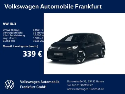 Ny VW ID.3 Pro 169 kW (231 HK) 2026 Sort Hatchback