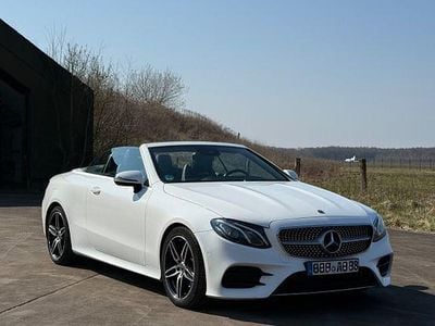 Gebraucht Mercedes E220 AMG line 194 PS (142 kW) 2020 Weiß Cabrio