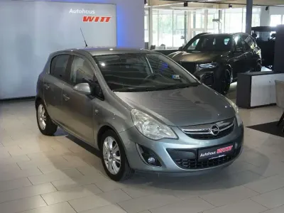 Gebraucht Opel Corsa 87 PS (63 kW) 2012 Silber Kleinwagen