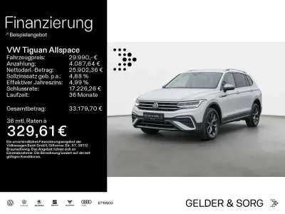 Gebraucht VW Tiguan Allspace Life 150 PS (110 kW) 2024 Pure white SUV