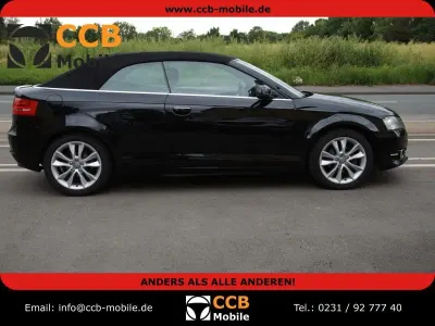 Gebraucht Audi A3 Cabriolet Ambition 105 PS (77 kW) 2011 Schwarz Cabrio
