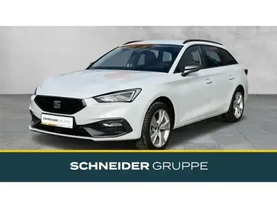 Używany Seat Leon FR 150 KM (110 kW) 2024 Biały Sedan/Limuzyna
