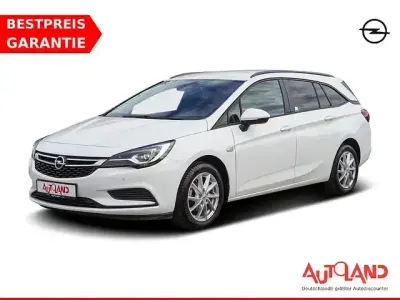 Gebraucht Opel Astra 125 PS (91 kW) 2018 Schneeweiss Kombi