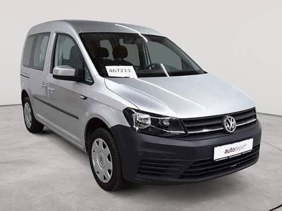 Gebraucht VW Caddy Trendline 125 PS (91 kW) 2018 Reflexsilber metallic Van / Kleinbus