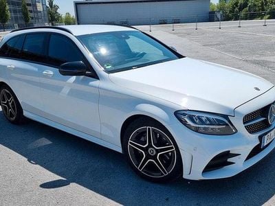 Gebraucht Mercedes C200 AMG line 160 PS (117 kW) 2019 Weiß Kombi