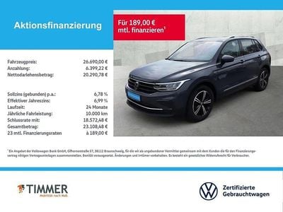 Gebraucht VW Tiguan Active 150 PS (110 kW) 2023 Grau SUV