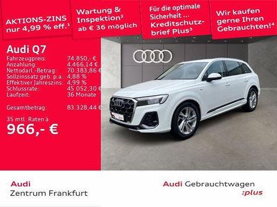 Gebraucht Audi Q7 S-Line 286 PS (210 kW) 2025 Carraraweiß SUV
