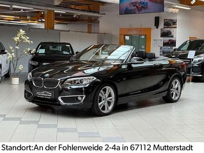 Gebraucht BMW 220 Sport Line 190 PS (139 kW) 2015 Schwarz Cabrio