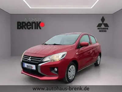 Brugt Mitsubishi Space Star Select 71 HK (52 kW) 2023 Rød Hatchback